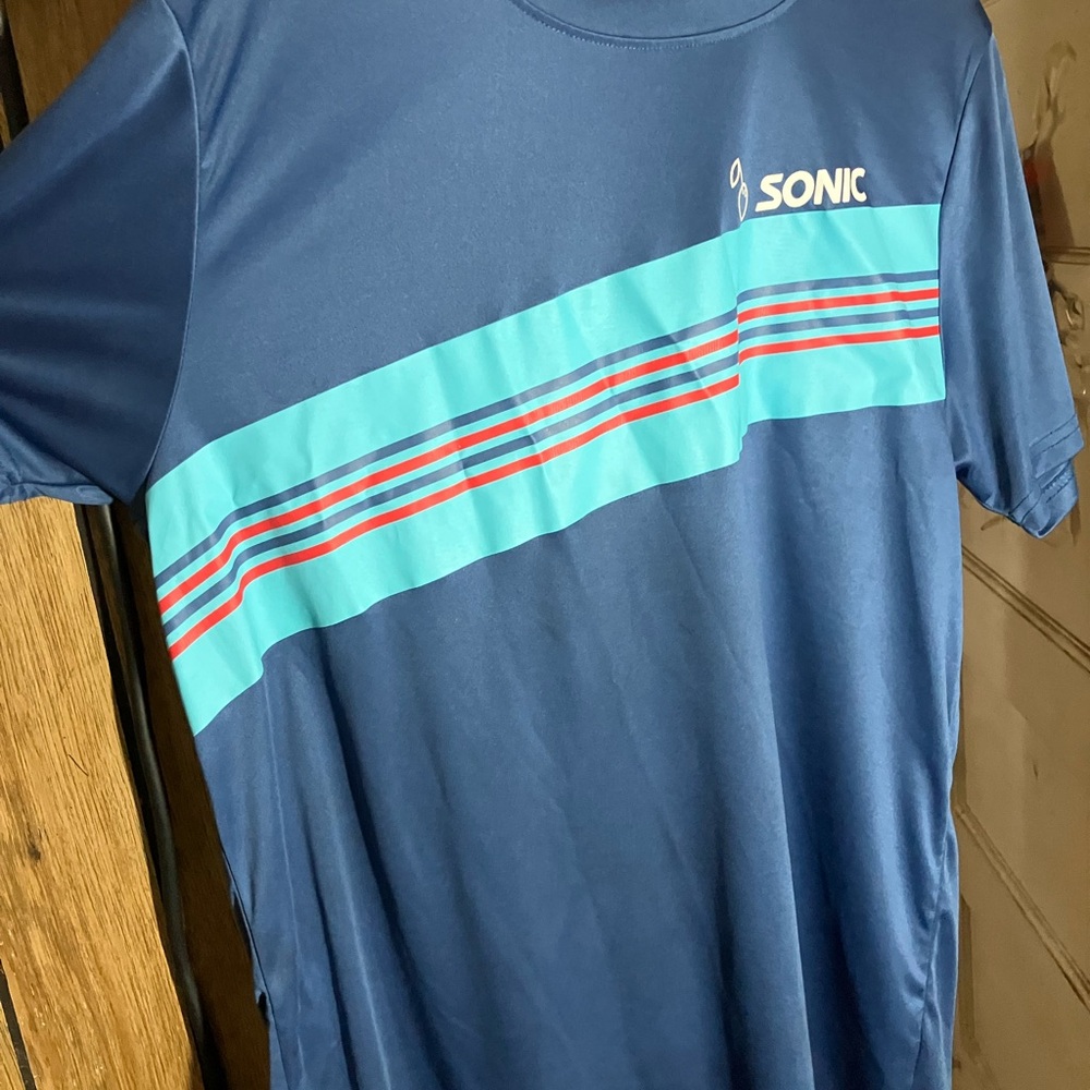 Trio of Sonic work shirts